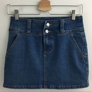 🔴 2.1 Denim | Denim Mini Skirt